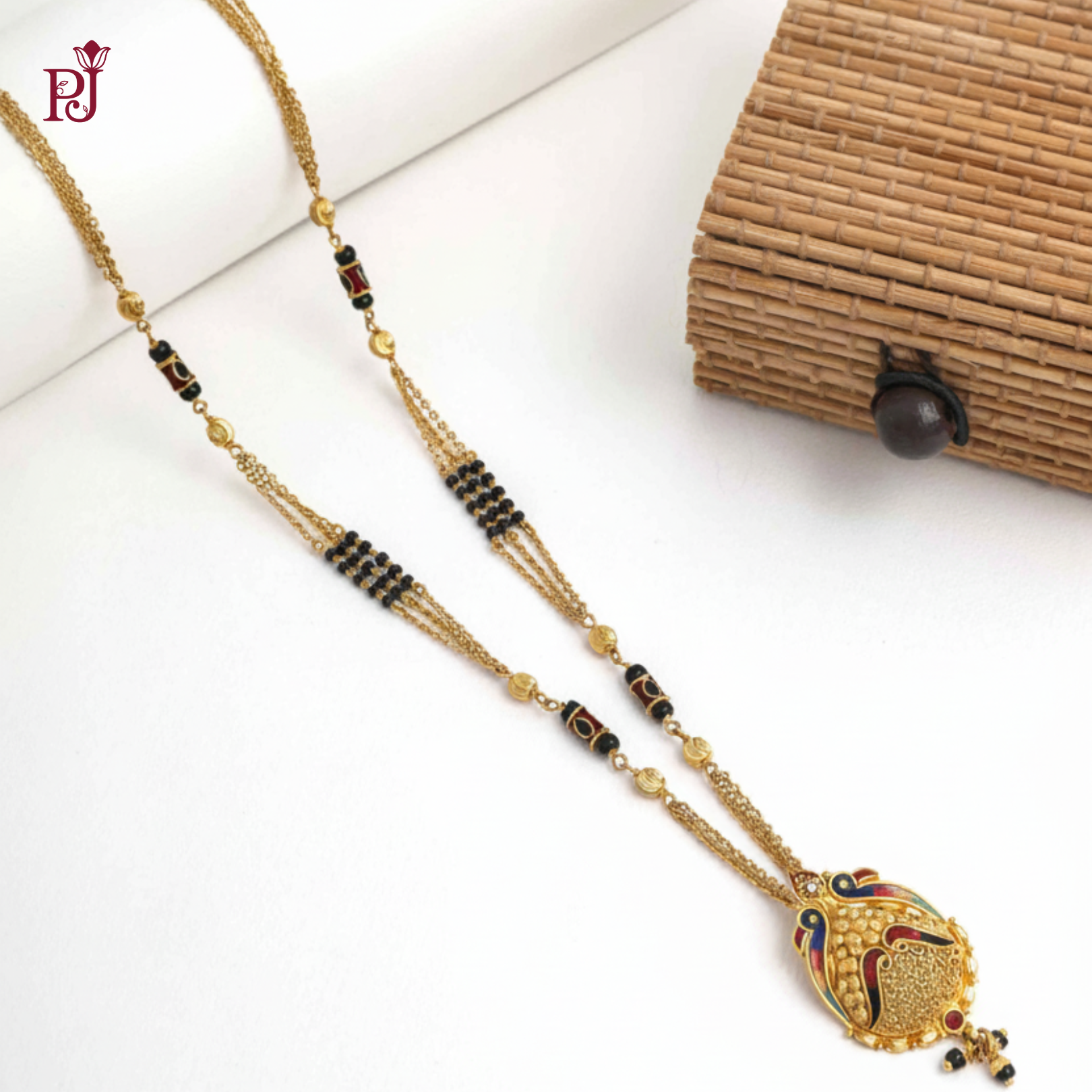 Short Gold Mangalsutra (SGM 21)